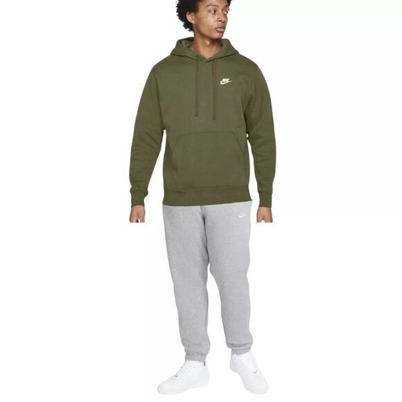 Nike Men's Club Fleece Sweatsuit Size 4XL Fall Tracksuit Olive Green/Gray NWT - Picture 1 of 10